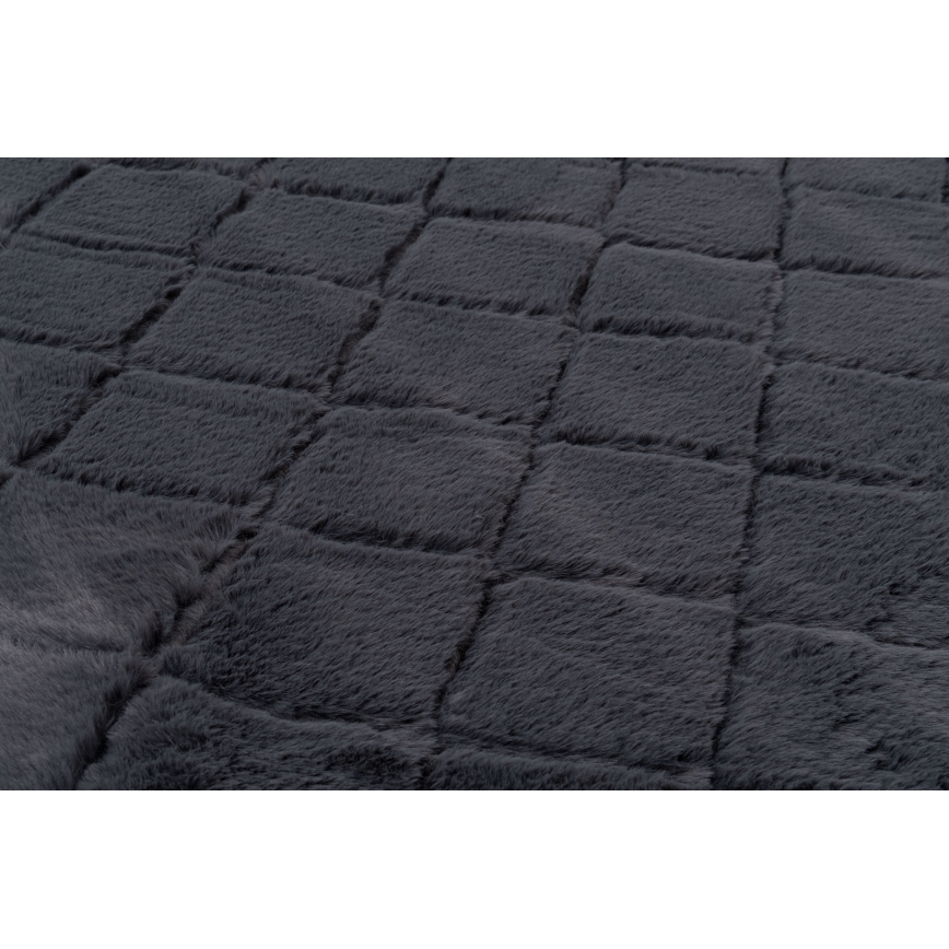 Rutschfester Teppich MODENA NEW 120x160 cm anthrazit