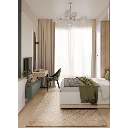Rutschfester Teppich MODENA NEW 120x160 cm beige