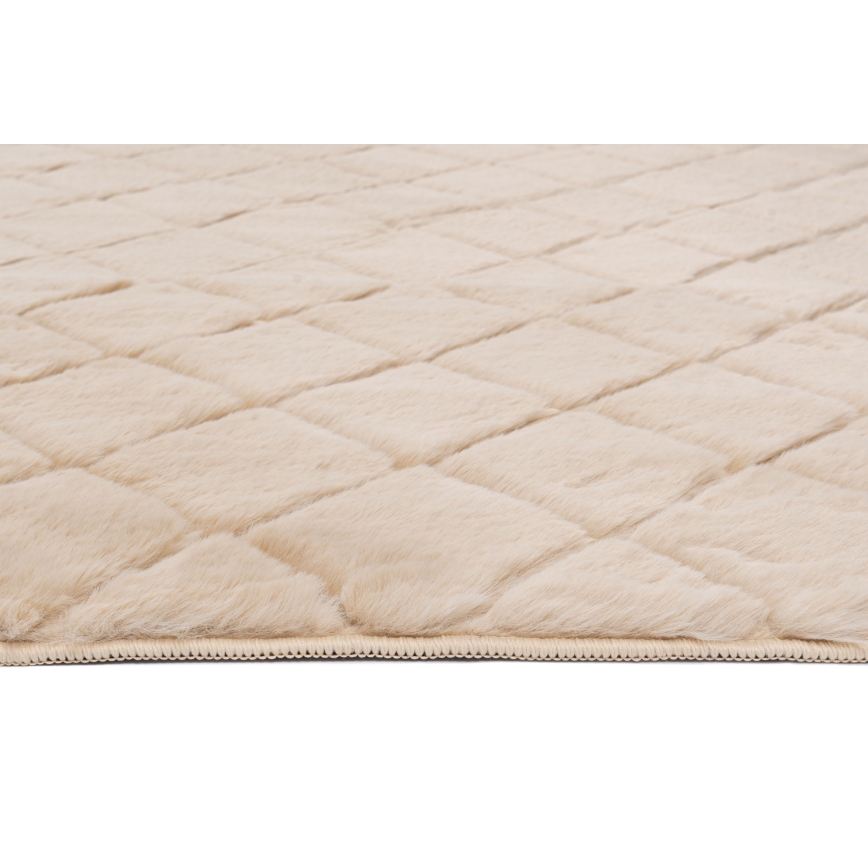 Rutschfester Teppich MODENA NEW 120x160 cm beige