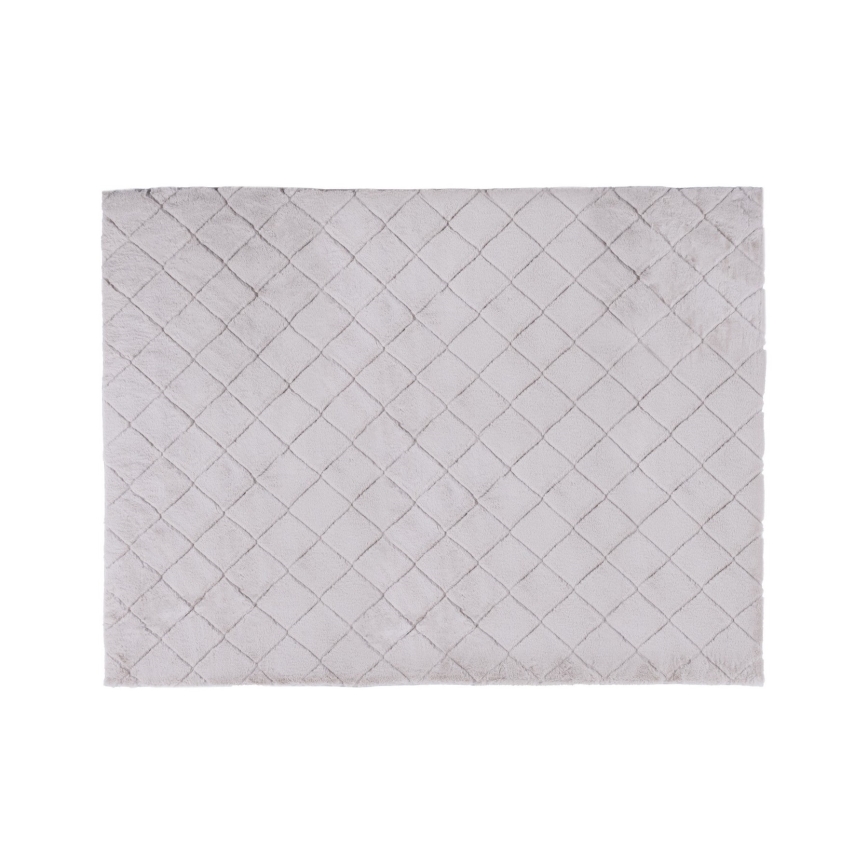 Rutschfester Teppich MODENA NEW 120x160 cm grau