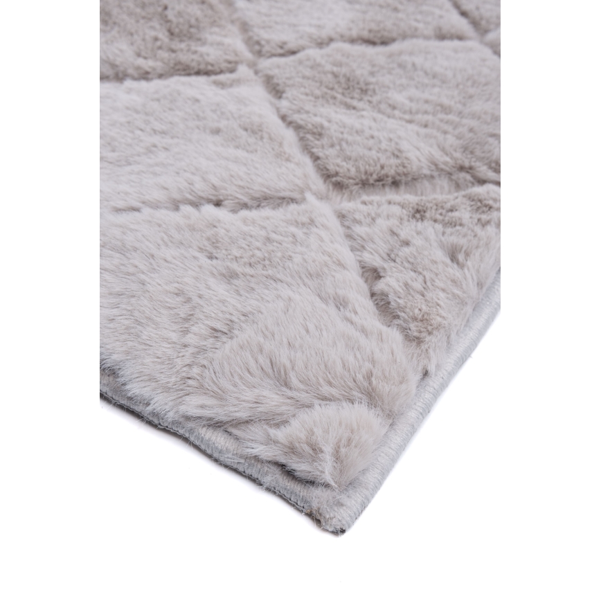 Rutschfester Teppich MODENA NEW 120x160 cm grau