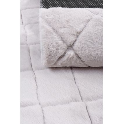 Rutschfester Teppich MODENA NEW 120x160 cm, hellgrau