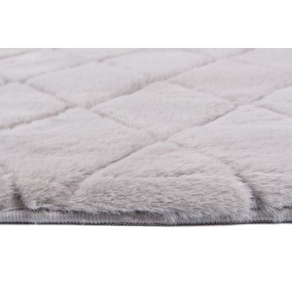Rutschfester Teppich MODENA NEW 120x160 cm, hellgrau