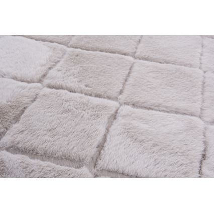 Rutschfester Teppich MODENA NEW 120x160 cm, hellgrau