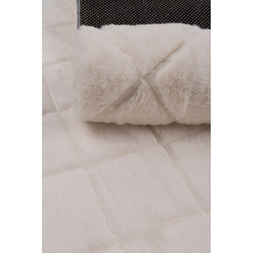 Rutschfester Teppich MODENA NEW 160x220 cm cremefarben