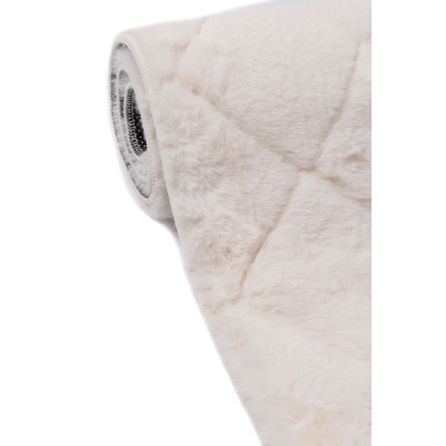 Rutschfester Teppich MODENA NEW 160x220 cm cremefarben