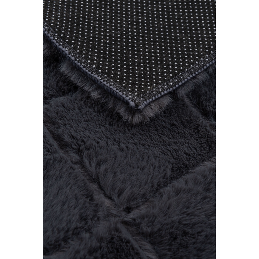 Rutschfester Teppich MODENA NEW 60x100 cm Anthrazit