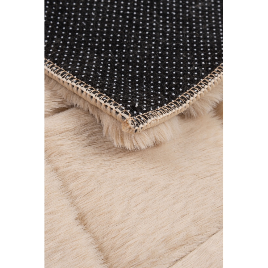 Rutschfester Teppich MODENA NEW 60x100 cm beige