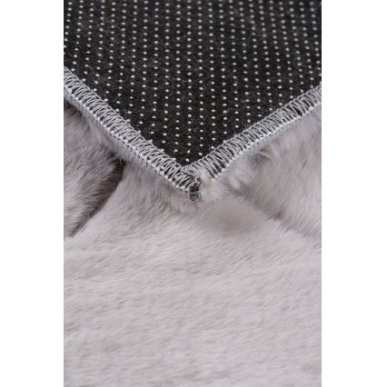 Rutschfester Teppich MODENA NEW 60x100 cm, hellgrau