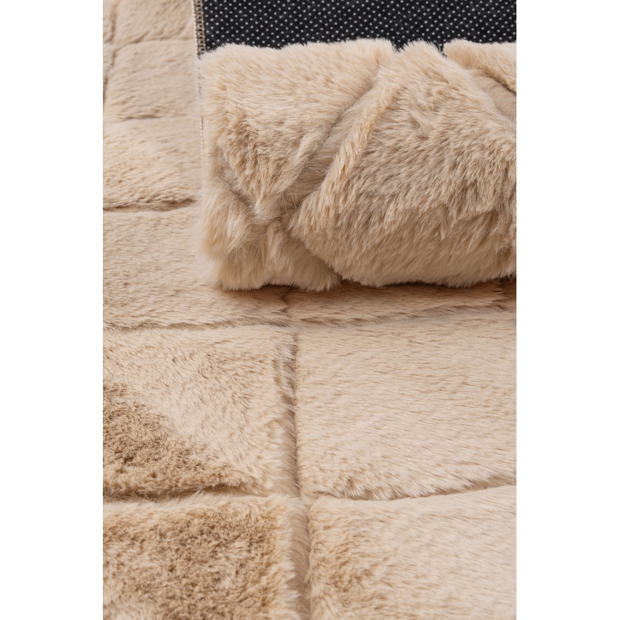 Rutschfester Teppich MODENA NEW 80 x 140 cm, beige