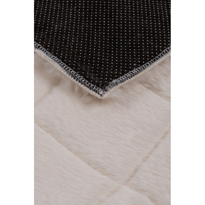 Rutschfester Teppich MODENA NEW 80x140 cm cremefarben