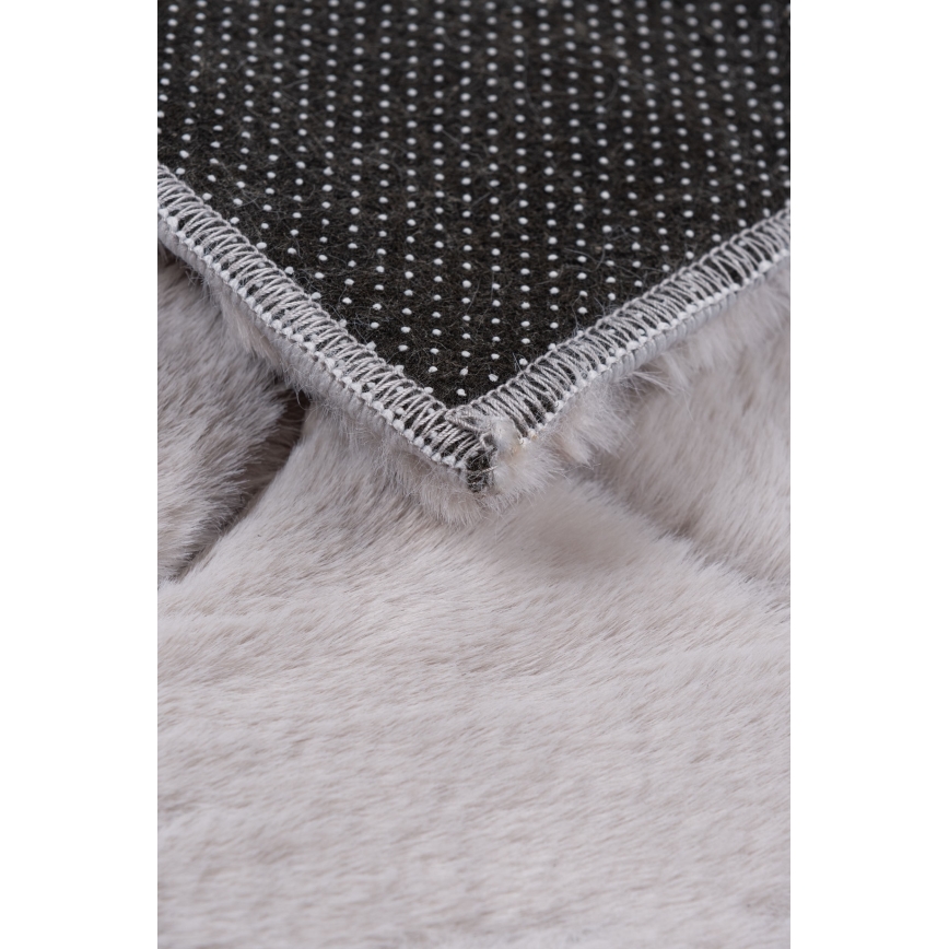 Rutschfester Teppich MODENA NEW 80x140 cm hellgrau