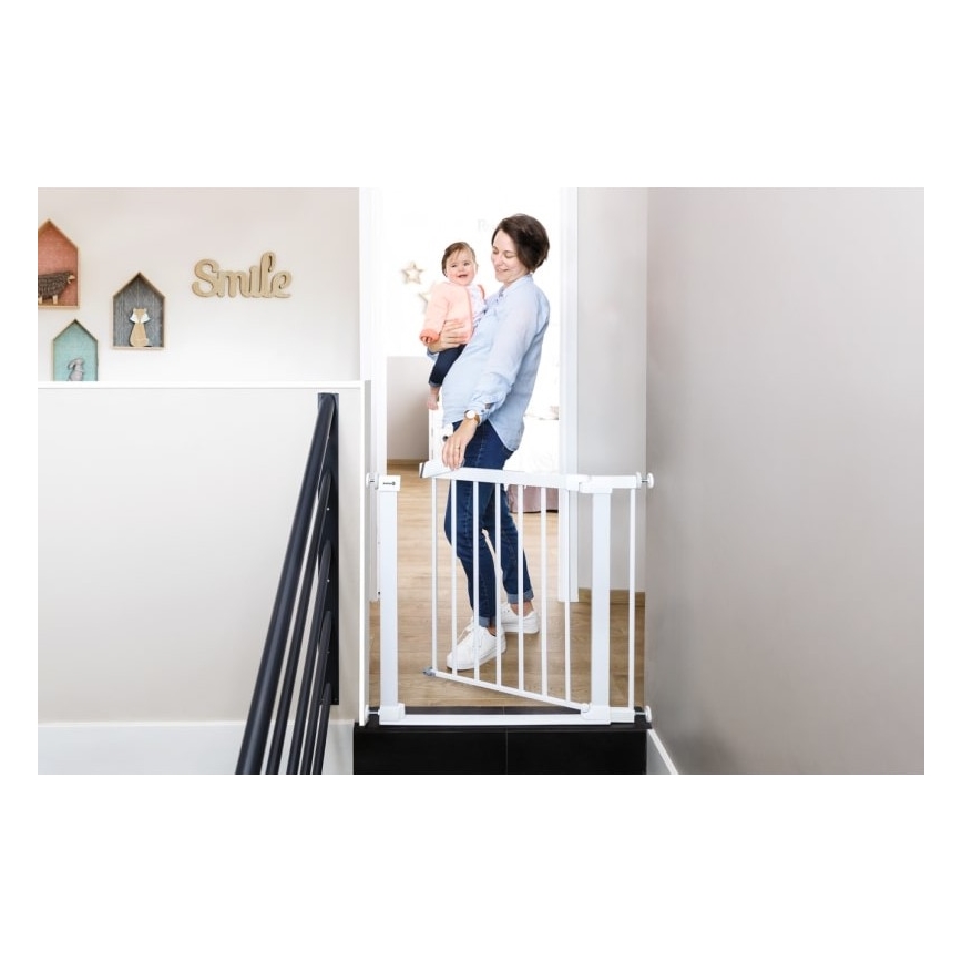 Safety 1st - Sicherheitsbarriere FLAT STEP weiß