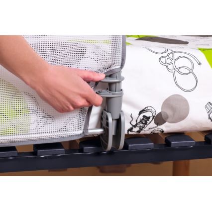 Safety 1st - Sicherheitsgitter für Bett STANDARD grau