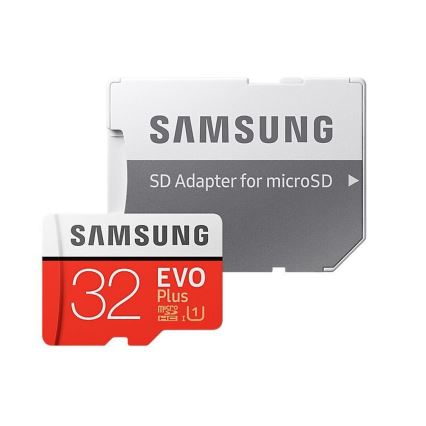 Samsung - MicroSDHC 32GB EVO+ U1 95MB/s + SD-Adapter