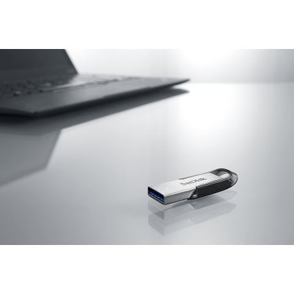 Sandisk - Metall Flash Laufwerk Ultra Flair USB 3.0 128GB