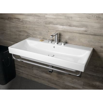 Sapho - 3-Loch-Waschtischarmatur TURSI Hochglanz-Chrom