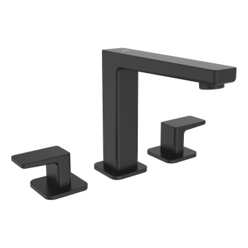 Sapho - 3-Loch-Waschtischarmatur TURSI matt schwarz
