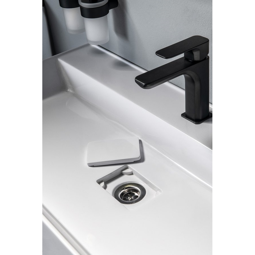 Sapho - Aufsatzwaschbecken GODIVA 68x44 cm Marmor/Weiß