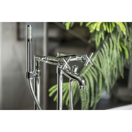 Sapho - Badewannenarmatur AXIA RETRO Hochglanzchrom