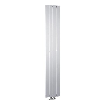 Sapho - Badheizkörper COLONNA 180x30 cm silber