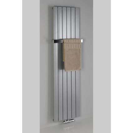 Sapho - Badheizkörper COLONNA 910W/230V 45x180 cm silber