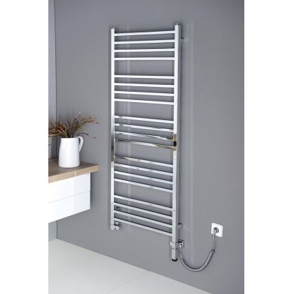 Sapho - Badheizkörper METRO 497W/230V 60x153 cm glänzender Chrom