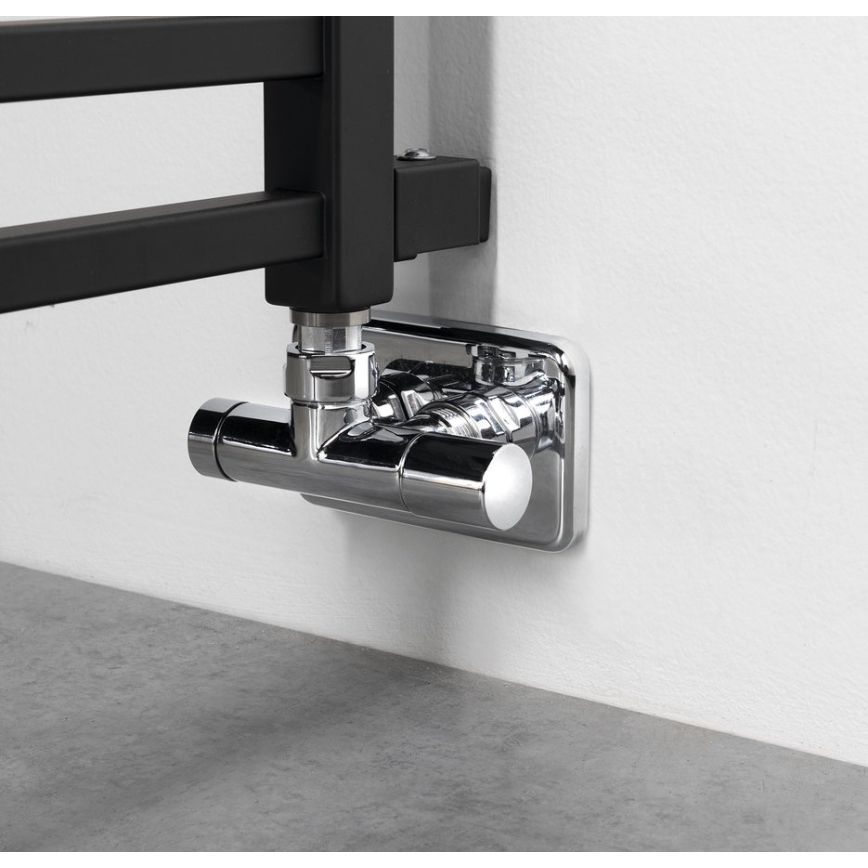 Sapho - Badheizkörper METRO SPACE 525W/230V 55x143 cm matt schwarz