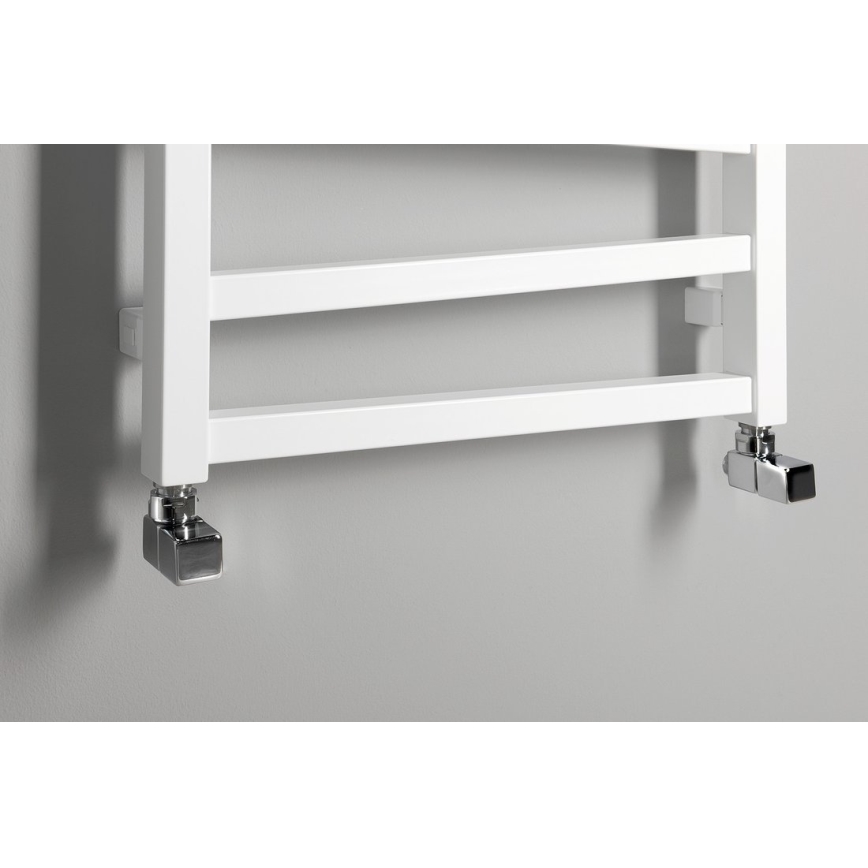 Sapho - Badheizkörper ZIG 406W/230V 50x110 cm weiß