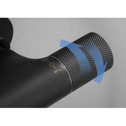 Sapho - Duschset mit SOLARIS-Mischbatterie, matt schwarz