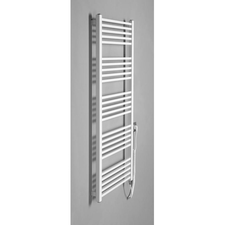 Sapho - Elektrischer Handtuchheizkörper METRO-E 500W 134x50 cm weiß