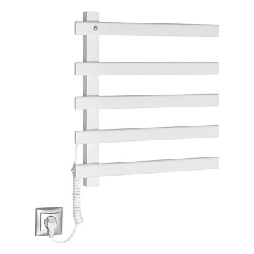 Sapho - Elektrischer Handtuchwärmer ELCOR 63W 52x48 cm mattweiß