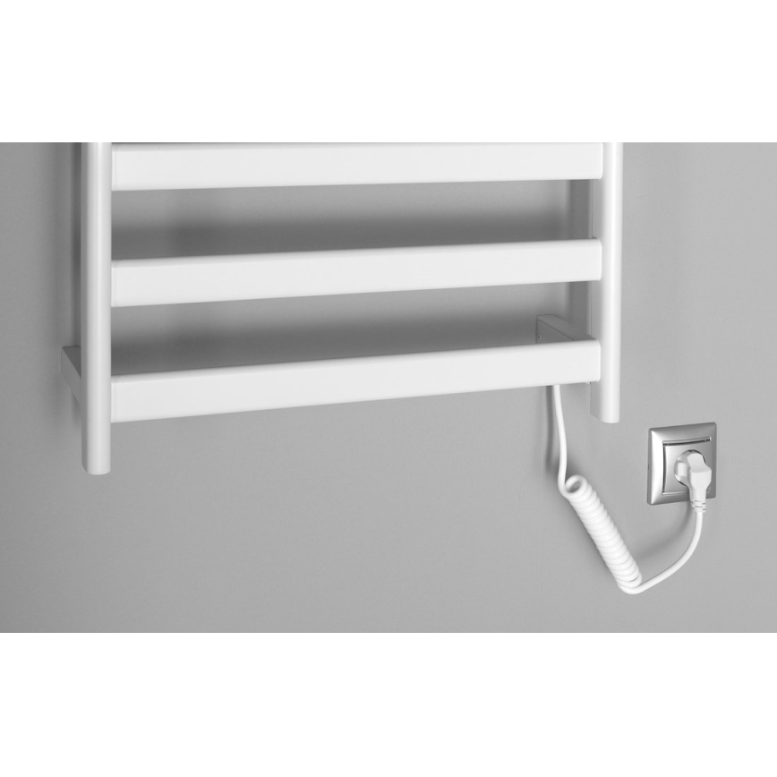 Sapho - Elektrischer Handtuchwärmer ELIAS 105 W 73 x 49 cm mattweiß