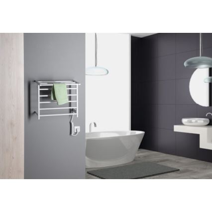 Sapho - Elektrischer Handtuchwärmer ELZOR 60W  47x50 cm mattweiß