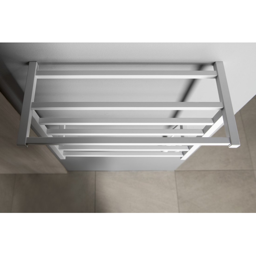 Sapho - Elektrischer Handtuchwärmer ELZOR 60W  47x50 cm mattweiß