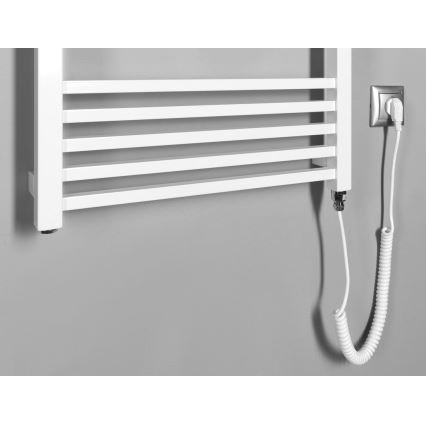 Sapho - Elektrischer Handtuchwärmer METRO-E 400W 106x50 cm weiß