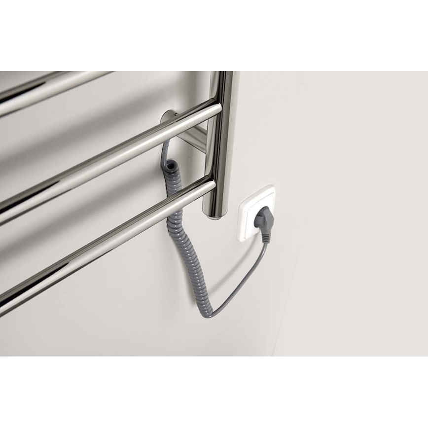 Sapho - Elektrischer Handtuchwärmer REDONDO 130W/230V 63x116 cm glänzender Chrom