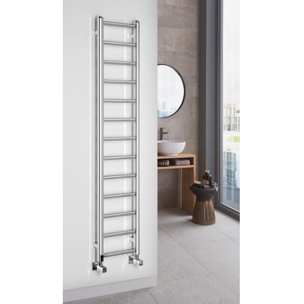 Sapho - Handtuchheizkörper METRO LIGHT 276 W/230 V 30 x 150 cm glänzender Chrom