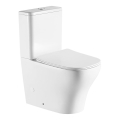 Sapho - Kombi-WC BELLO, Boden- oder Wandabgang, Keramik/weiß