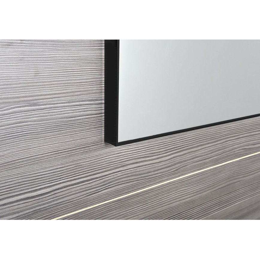 Sapho - Spiegel im Rahmen AROWANA 50x80 matt-schwarz