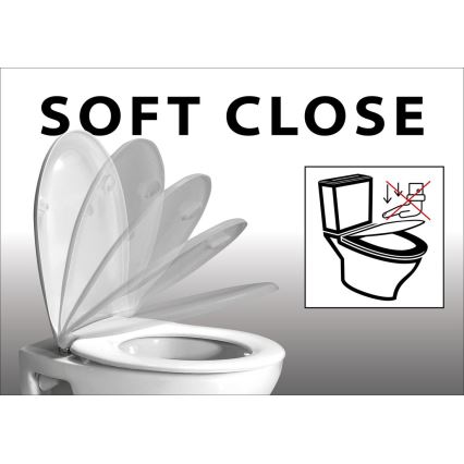 Sapho - Toilettensitz LISA SoftClose weiß