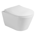 Sapho - Wandhängendes WC mit Bidetbrause AVVA CLEANWASH Keramik/weiß