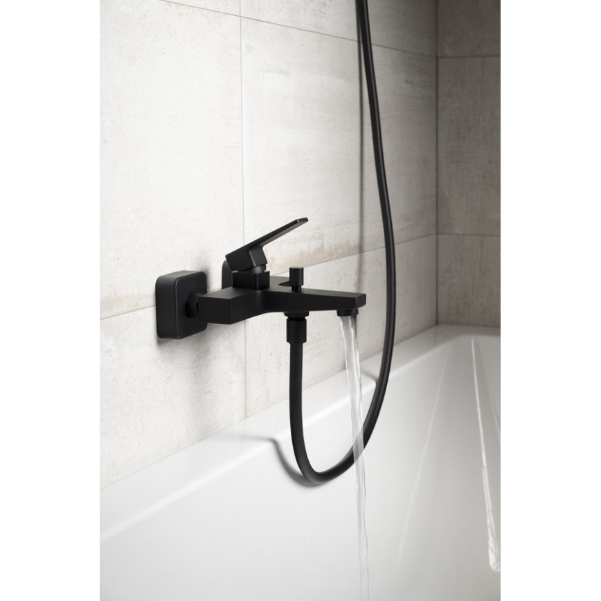 Sapho - Wannenarmatur TURSI matt schwarz
