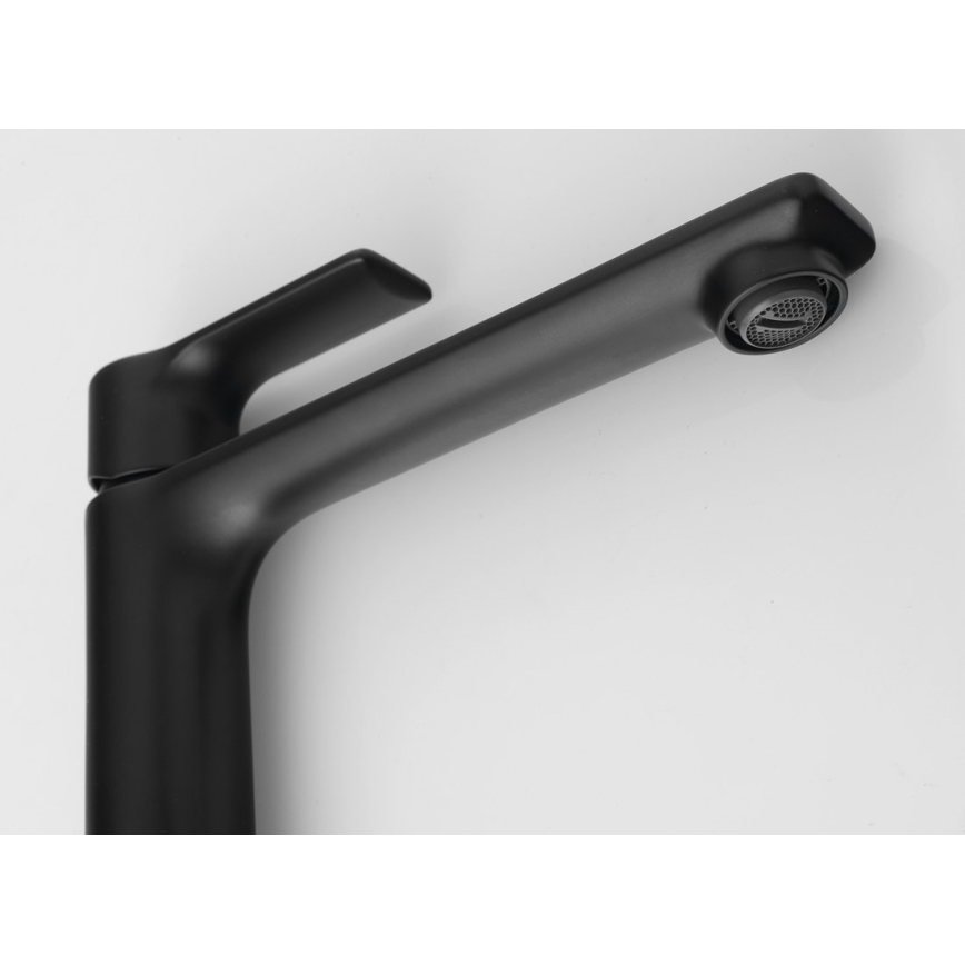 Sapho - Waschbeckenarmatur PAX 31,5 cm matt schwarz