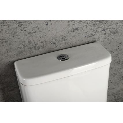 Sapho - WC-Kombi TURKU Boden-/Wandanschluss Keramik/Weiß
