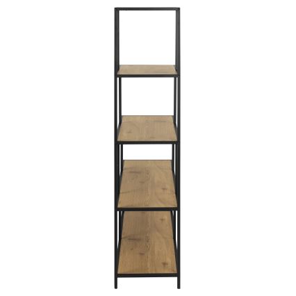 SARON Bücherregal Eiche/Schwarz
