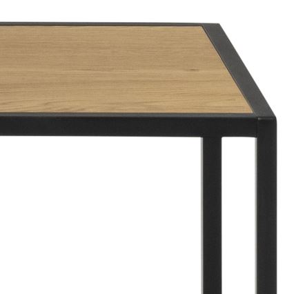 SARON Bücherregal Eiche/Schwarz