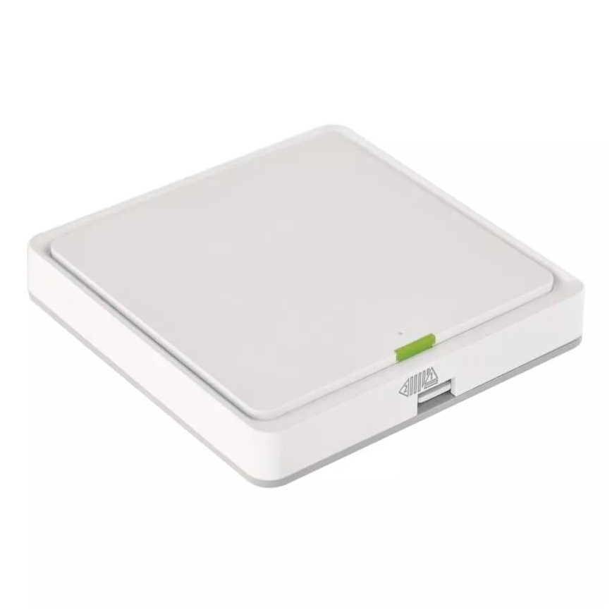 Schalter 1-Tasten GoSmart Tuya weiß