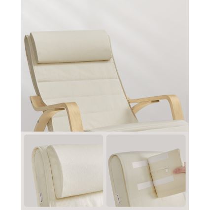 Schaukelstuhl RESTLY beige
