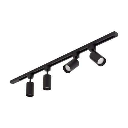 Schienenspot im Schienensystem TRACER 4xGU10/10W/230V 1 m schwarz